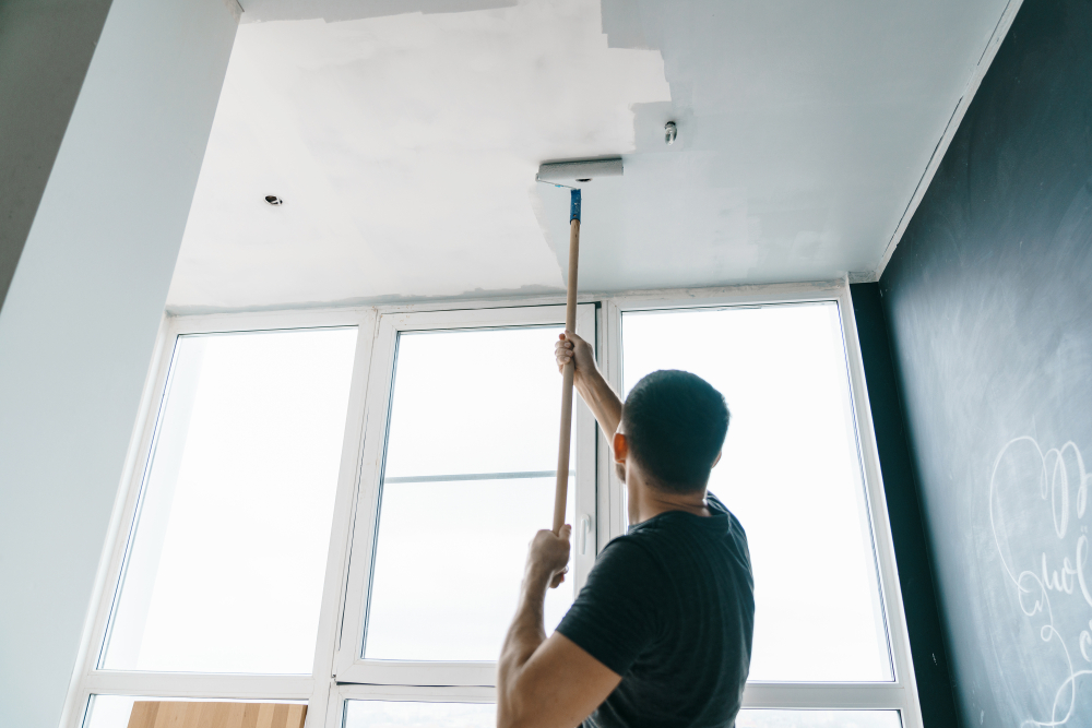 Peinture de plafond qui s'écaille